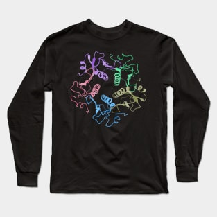 CholeratoxinB pentamer color Long Sleeve T-Shirt